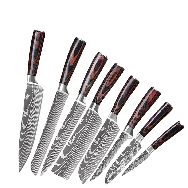 Satoshi Fuji 8pc Professional Japanese Knife Set