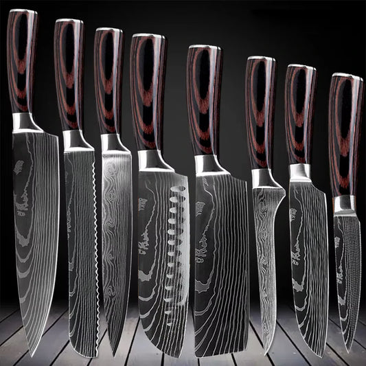 Satoshi Fuji 8pc Professional Japanese Knife Set